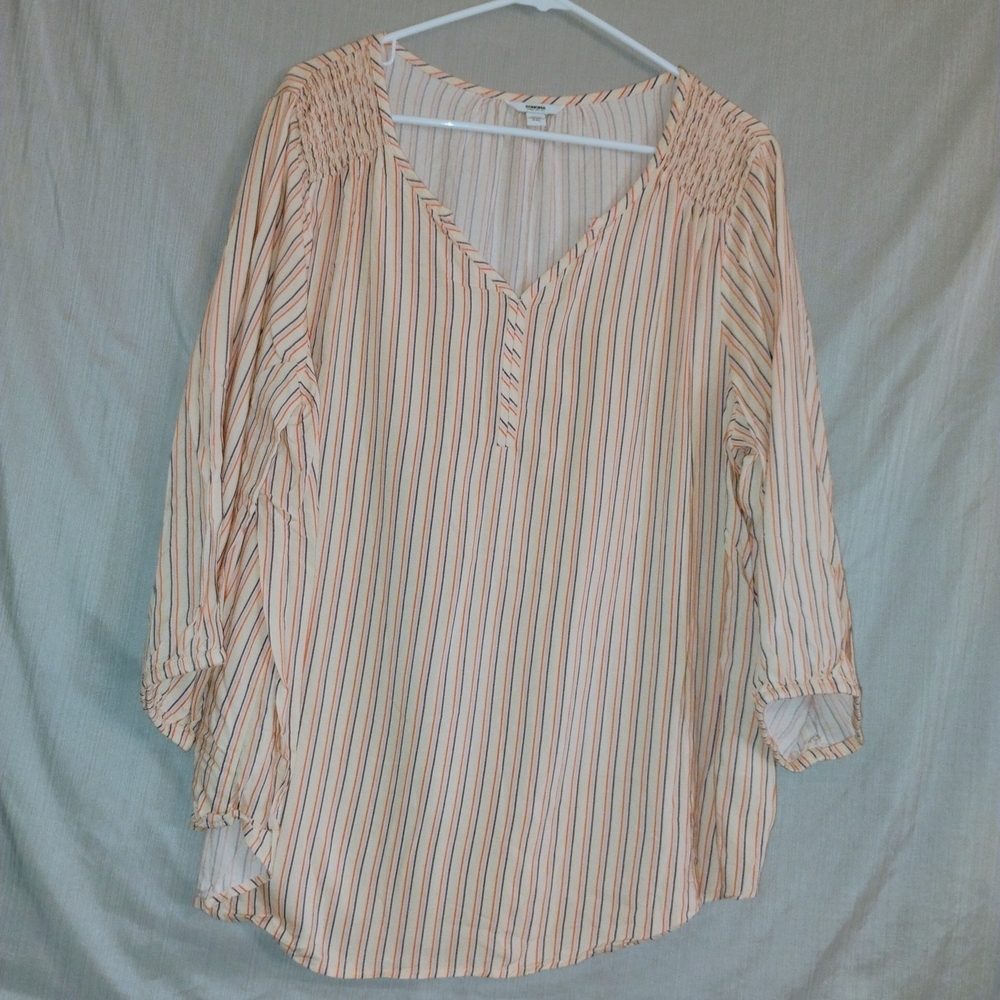 XXL Sonoma Multicolor Striped V-Neck Tunic